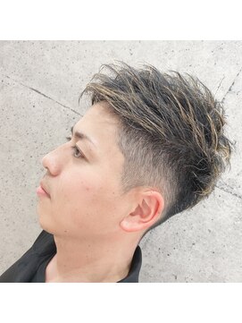 ライフ 本店(LIFE) ハイライト☆刈り上げアップバング