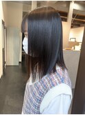 フレンチガーリーオン眉ショートボブウルフプリカールくすみブル