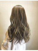 極細ハイライト×ニュアンスカラー
