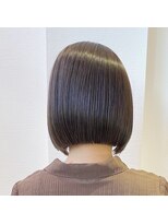 ロンドポレール 北千住(Lond polaire)&nbsp;【米倉かずひさ】ミニボブ　ペールベージュ