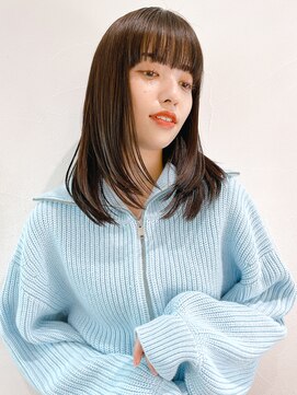 アルバム 渋谷パルコ(ALBUM) ナチュラルミディアムレイヤー_チェリーブラウン_28957