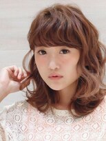 エムスラッシュ ソル センター南(M.SLASH SOL)&nbsp;■SOLセンター南・2-8■ラブフェミニン暖色系カラーふわミディ