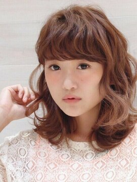 エムスラッシュ ソル センター南(M.SLASH SOL) ■SOLセンター南・2-8■ラブフェミニン暖色系カラーふわミディ