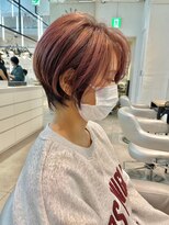 ゼストララ(ZEST Lara)&nbsp;前髪×小顔ショート×ショコラアッシュ【吉祥寺】