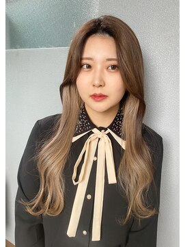 アジアエス 谷山 清和店(asia s) サイドバングインナーカラー