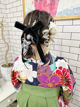 リール(THE RIRE.) ＊THE  RIRE. 袴ヘア×ツイン変則アレンジ＊