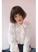 【shiomi H】大人可愛いショートバングボブ
