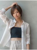 20代30代大人かわいいショート似合わせカットイメチェン
