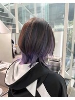 シェリ ヘアデザイン(CHERIE hair design)&nbsp;インナーラベンダー×ウルフ☆