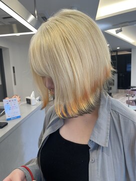 ルーブ トウキョウ(Loob. TOKYO) ハイトーンカラーダブルカラーインナーカラーケアブリーチ