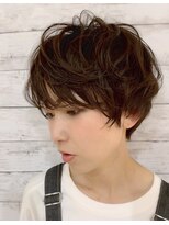ヘアアンドアイラッシュ ココアンジェ くりえいと宗像店(Coco Ange)&nbsp;【CocoAnge宗像/担当:西原】丸みマッシュショート