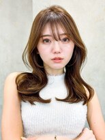 シーシンジュク 新宿南口(Sea shinjuku)&nbsp;ミニウルフ×チェリーブラウン[夏/イメチェン/韓国/前髪]