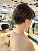 ショートパーマショートカット前髪あり前髪なし20代30代40代