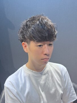 ビーダンディー(Bee dandy) ビジネスツーブロック マッシュショート 束感ナチュラルパーマ