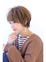 オーロ 西宮店(ORO)&nbsp;ふんわりショート ミルクティーベージュ