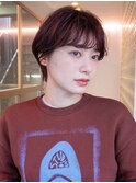 暗めカラー/ショート/前髪/レイヤー/髪質改善/縮毛矯正/銀座