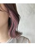 カット&イヤリングカラー+ハホニコ3stepトリートメント_　￥22000→￥～17600