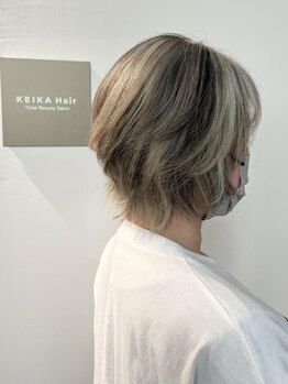 ケイカヘア(KEIKA Hair)の写真/明るく軽やかな仕上がりが実現するカラーで艶感のある髪へ♪ずっと綺麗でいたい…。そんな願いを叶えます＊