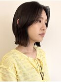 【モリオ松戸　石山千尋】外ハネくびれボブぷつっとボブ20代30代