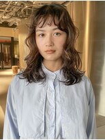 スクリーン(SCREEN)&nbsp;くびれヘア/アプリコットオレンジ/ハイライトカラー/三宮/元町