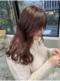 くびれヘア/ヘアセット／レイヤーカット/ブリーチカラー