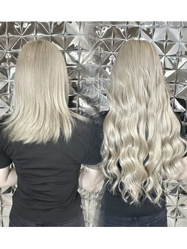 ラブスタシー 京都河原町店(lovestasy) シールエクステ/ブリーチダブルカラー/髪質改善