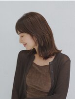 ボニア バイ ヘッドライト 大阪梅田店(BONIA by HEADLIGHT)&nbsp;ミディアムレイヤー暗めカラーデザインカラーラベンダーマロン