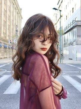 レブ 神戸三宮(LEB) 落ち着いた印象のニュアンスラベンダーブラウン【LEB神戸三宮】