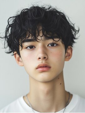 ロディーナ 大口 新子安(rodina) ニュアンスパーマ×メンズ/眉毛/韓国/ブリーチ/パーマ/ブリーチ