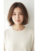 【30代40代50代】カットで決まる大人ボブ
