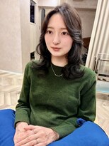 キラーナセンダイ(KiRANA SENDAI)&nbsp;ラベンダーグレージュ×大人の外ハネレイヤー