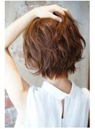 20代30代40代50代ナチュラル大人可愛いレイヤーショートボブ