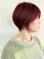 ヴィスト バイ レボ(VIST by REVO)&nbsp;ピンクベージュ/アンブレラカラー/クールショート/前髪/新松戸