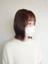 ラトリエコンタン(L´atelier Content)&nbsp;30代40代50代おすすめ　ナチュラルくびれボブ
