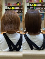 ミラバイケンジ 藤沢(Mira by KENJE)&nbsp;乾かすだけでまとまる髪質改善ボブ　30代/40代/50代