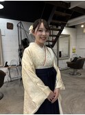 【@cocona_ikeda】袴・卒業式ヘアアレンジ