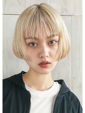 ミラー プラス エヌ(MIRROR+n) 20代30代40代 外国人風モードボブ#63