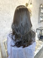 ディーヴァヘアーエズ(DIVA hair Eze) ブリーチなしカラー◎ロングオリーブカラー透明感