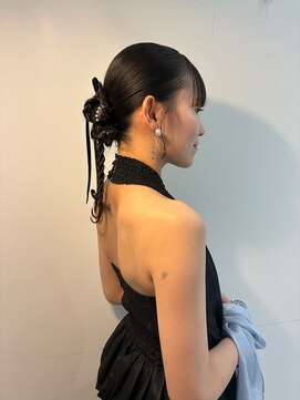 ロウネ(rawne) ヘアセット　タイトヘア　カチモリヘア　[cono]