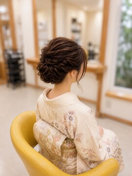 美容室サラサ 山鼻店 アップセット