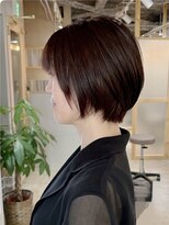 ルーチェ バイ シカマ(LUCE by ∞ SIKAMA)&nbsp;大人丸みショート×イルミナカラーアース×艶髪