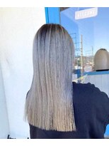 ヘアーメイク コラソン(hair make corazon) 似合わせカットメルティカラー着物フェミニンロング