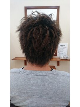 リップヘアー(Rephair) メンズショートパーマ