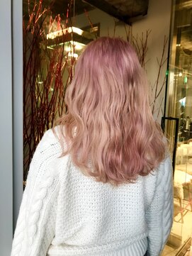 ランド(LAND) dusty pink hair