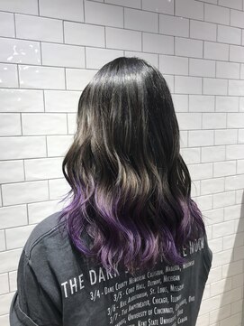 ループウエスト(LOOP WEST) グラデーションバイオレットカラー