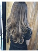 ロングレイヤー,ブリーチ無し*グラデーションカラーBambi松平愛