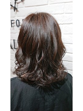ヘア スパ ビューティー エールフォルム(HAIR SPA BEAUTY YELLFORME) 外ハネマッシュレイヤー