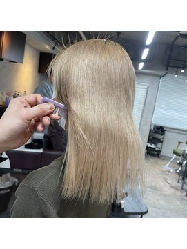 アポロ 横浜駅店(apollo) ブリーチ毛に出来る縮毛矯正