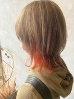 ダリー 白石店(Dali)&nbsp;Dali×orange 真鍋　インナーカラー