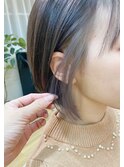 【hill's】杉山 インナーカラー*グレー